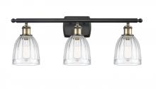 Innovations Lighting 516-3W-BAB-G442-LED - Brookfield - 3 Light - 26 inch - Black Antique Brass - Bath Vanity Light