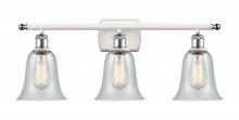 Innovations Lighting 516-3W-WPC-G2812-LED - Hanover - 3 Light - 26 inch - White Polished Chrome - Bath Vanity Light