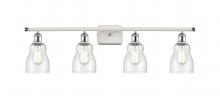 Innovations Lighting 516-4W-WPC-G394-LED - Ellery - 4 Light - 35 inch - White Polished Chrome - Bath Vanity Light