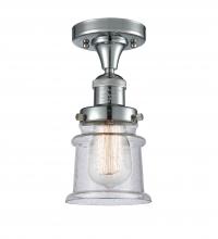 Innovations Lighting 517-1CH-PC-G184S-LED - Canton - 1 Light - 6 inch - Polished Chrome - Semi-Flush Mount