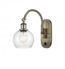 Innovations Lighting 518-1W-AB-G124-6-LED - Athens - 1 Light - 6 inch - Antique Brass - Sconce