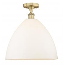 Innovations Lighting 616-1F-BB-GBD-161 - Bristol - 1 Light - 16 inch - Brushed Brass - Semi-Flush Mount