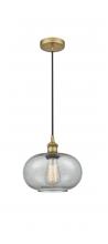 Innovations Lighting 616-1P-BB-G247-LED - Gorham - 1 Light - 10 inch - Brushed Brass - Cord hung - Mini Pendant