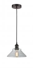 Innovations Lighting 616-1P-OB-G132-LED - Orwell - 1 Light - 8 inch - Oil Rubbed Bronze - Cord hung - Mini Pendant