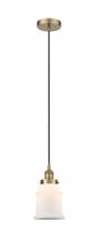 Innovations Lighting 616-1PH-AB-G181-LED - Canton - 1 Light - 6 inch - Antique Brass - Cord hung - Mini Pendant