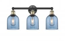 Innovations Lighting 616-3W-BAB-G558-6BL - Bella - 3 Light - 24 inch - Black Antique Brass - Bath Vanity Light