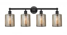 Innovations Lighting 616-4W-BK-G116 - Cobbleskill - 4 Light - 32 inch - Matte Black - Bath Vanity Light