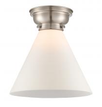 Innovations Lighting 623-1F-SN-G41-L-LED - Cone - 1 Light - 12 inch - Brushed Satin Nickel - Flush Mount