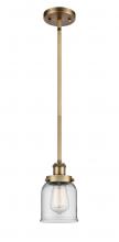 Innovations Lighting 916-1S-BB-G52-LED - Bell - 1 Light - 5 inch - Brushed Brass - Mini Pendant