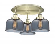 Innovations Lighting 916-3C-AB-G73 - Cone - 3 Light - 20 inch - Antique Brass - Flush Mount