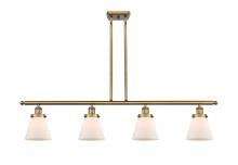 Innovations Lighting 916-4I-BB-G61-LED - Cone - 4 Light - 48 inch - Brushed Brass - Stem Hung - Island Light