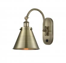 Innovations Lighting 918-1W-AB-M13-AB-LED - Appalachian - 1 Light - 8 inch - Antique Brass - Sconce