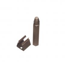 Colonial Bronze 103W-15 - Brass Door Holder, Bullet and Clip, for Wood Installation Hand Finished in Satin Nickel