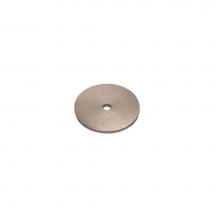 Colonial Bronze 160-15 - 1.5'' diameter Round Backplate for use with 8-32 screw hand finished in Satin Nickel