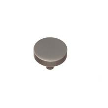 Colonial Bronze 512-15 - 1.5'' diameter Round Cabinet Knob with straight post hand finished in Satin Nickel