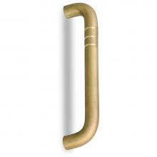 Colonial Bronze 858S-6-26 - 3/4'' diameter ringed pull 6'' center to center surface mount - Polished Chrom