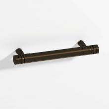 Colonial Bronze 1304-X-10BX10B - 0.46875'' diameter custom length Round, grooved Pull with tapered posts hand finished in