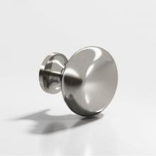 Colonial Bronze 190-15 - 0.75'' diameter Round Cabinet Knob hand finished in Satin Nickel