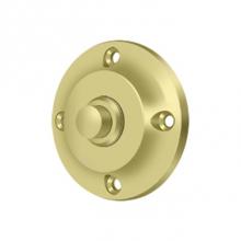 Deltana BBR213U3 - Bell Button, Round Contemporary