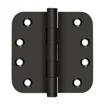 Deltana DSB4R5N10B - 4'' x 4'' x 5/8'' Radius Hinges