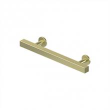 Deltana POM40U3-UNL - Contemporary Cabinet Pull 4'', Pommel,  Solid Brass