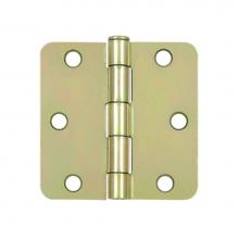 Deltana S33R42D - 3'' x 3'' x 1/4'' Radius Hinge