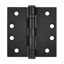 Deltana S44HDBB10B - 4'' x 4'' Square Hinge, HD, Ball Bearings