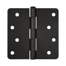 Deltana S44R410B - 4'' x 4'' x 1/4'' Radius Hinge, Residential