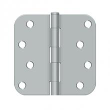 Deltana S44R5BK26D - 4''x 4''x 5/8'' Radius Hinge