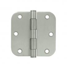 Deltana SS35R5U32D-R - 3-1/2'' x 3-1/2'' x 5/8'' Radius Hinge