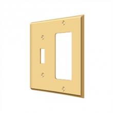 Deltana SWP4743CR003 - Switch Plate, Single Switch/Single Rocker