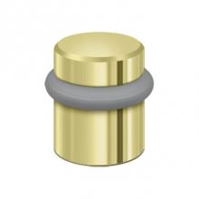 Deltana UFB4505U3 - Round Universal Floor Bumper 1-1/2'', Solid Brass