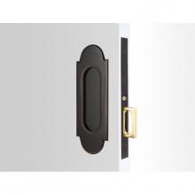 Emtek 2044US10B - Passage, Pocket Door Mortise Lock, No.8, US10B