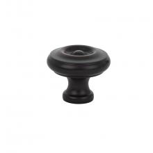 Emtek 86115US10B - Cabinet Knob, Waverly, 1-1/4'', US10B