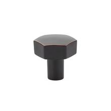 Emtek 86457US10B - Mod Hex Knob, Cabinet, 1-1/8'', US10B