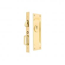 Emtek 210410B - Pas pocket dr mort lock, US10B