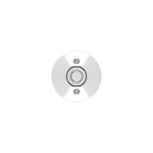 Emtek 245710B - Brass Doorbell, Modern Rosette, US10B