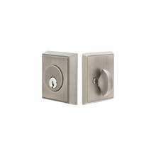 Emtek W8468US10B - Weiser Keyway, Brass Rect Deadbolt, Sgl, US10B