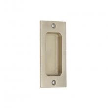 Emtek 220404FB - Sandcast Bronze Rectangular Flush Pulls-4'', FB