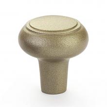 Emtek 86338TWB - Sandcast Bronze Barn Knob, 1'', TWB
