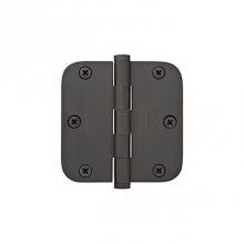 Emtek 9103319 - 9100 Stl Hinge, SD, 5/8''RdCr, 3.5, US19