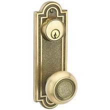 Emtek 8070ASUS3 - Passage Single Keyed, Sideplate Locksets Belmont 3-5/8'' Center to Center Keyed, Astoria