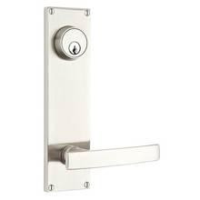 Emtek 8014OTUS10B - Dummy Pair Keyed, Sideplate Locksets Modern 5-1/2'' Center to Center Keyed, Old Town Cle