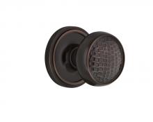 Nostalgic Warehouse 700213 - Nostalgic Warehouse Classic Rosette Passage Craftsman Door Knob in Timeless Bronze