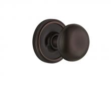 Nostalgic Warehouse 700222 - Nostalgic Warehouse Classic Rosette Passage New York Door Knob in Timeless Bronze