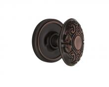 Nostalgic Warehouse 700228 - Nostalgic Warehouse Classic Rosette Passage Victorian Door Knob in Timeless Bronze