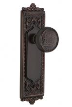 Nostalgic Warehouse 700283 - Nostalgic Warehouse Egg & Dart Plate Passage Craftsman Door Knob in Timeless Bronze