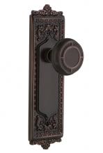 Nostalgic Warehouse 700287 - Nostalgic Warehouse Egg & Dart Plate Passage Mission Door Knob in Timeless Bronze