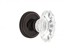 Nostalgic Warehouse 700483 - Nostalgic Warehouse Classic Rosette Single Dummy Chateau Door Knob in Timeless Bronze