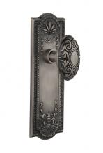 Nostalgic Warehouse 704797 - Nostalgic Warehouse Meadows Plate Passage Victorian Door Knob in Antique Pewter